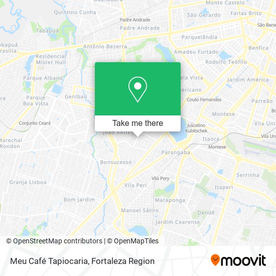 Meu Café Tapiocaria map