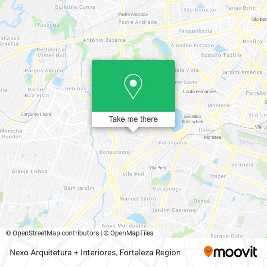 Nexo Arquitetura + Interiores map