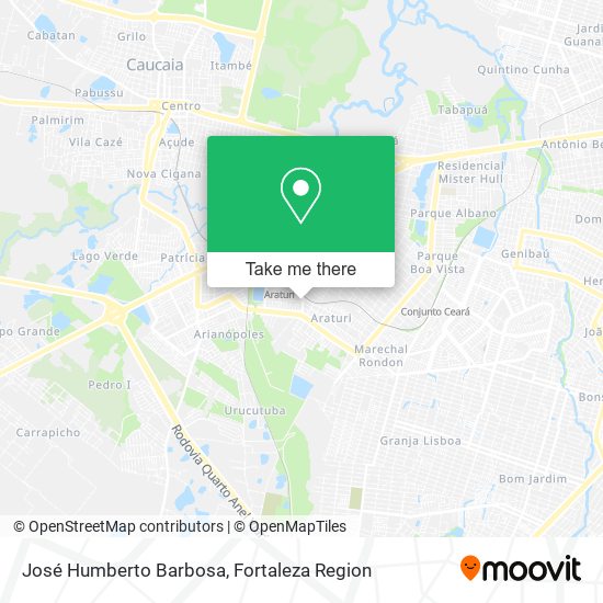 José Humberto Barbosa map