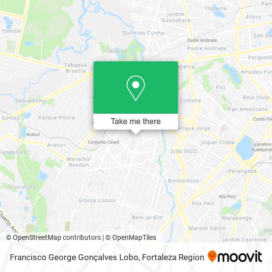 Francisco George Gonçalves Lobo map
