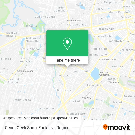 Ceara Geek Shop map
