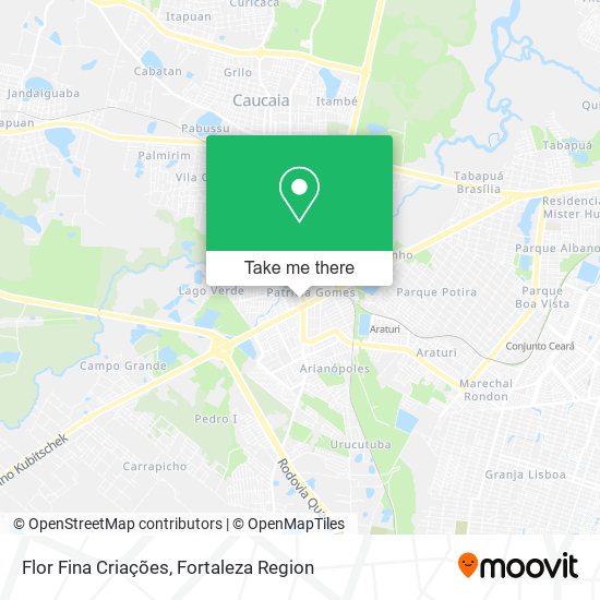 Flor Fina Criações map