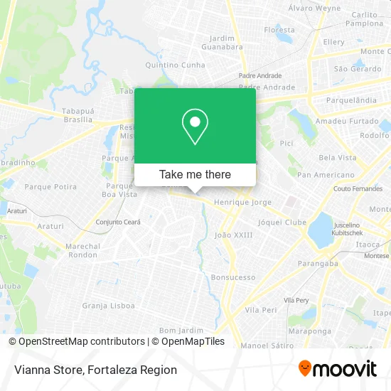 Vianna Store map