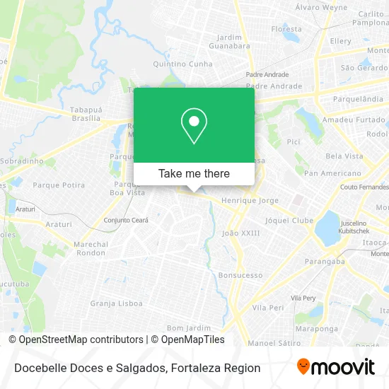 Docebelle Doces e Salgados map