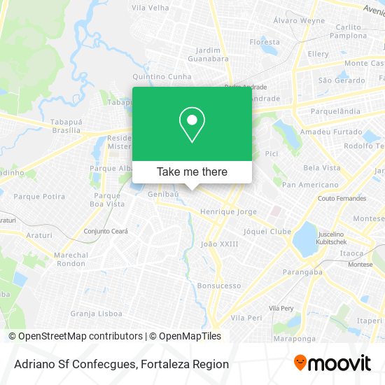 Adriano Sf Confecgues map