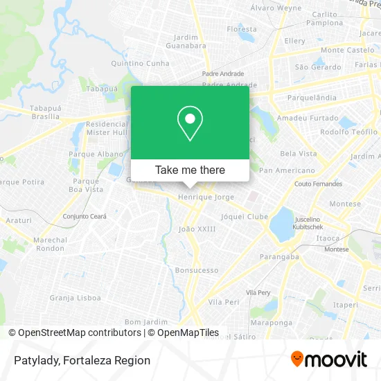 Patylady map