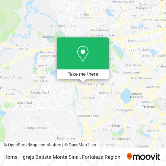 Ibms - Igreja Batista Monte Sinai map