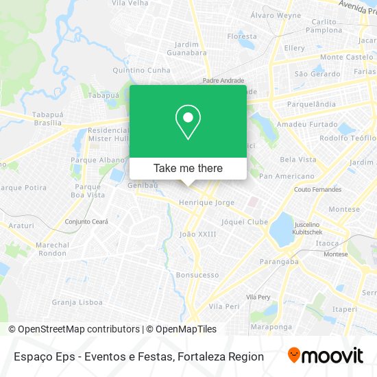 Espaço Eps - Eventos e Festas map