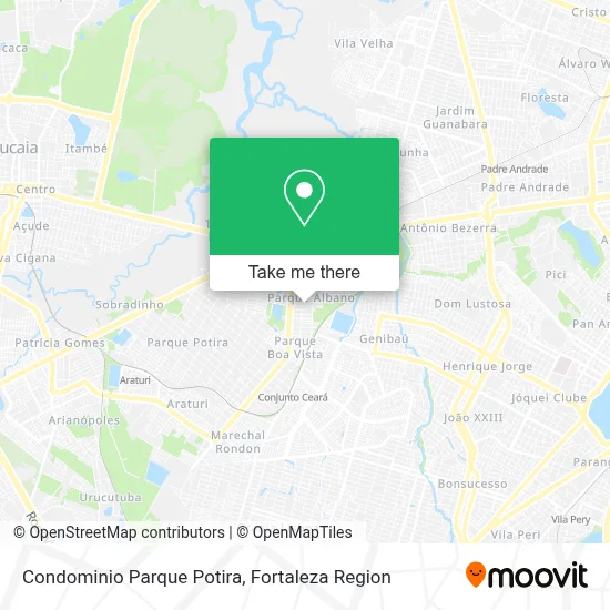 Condominio Parque Potira map