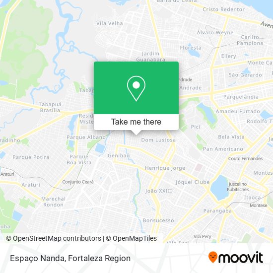 Espaço Nanda map