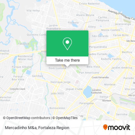 Mercadinho M&a map