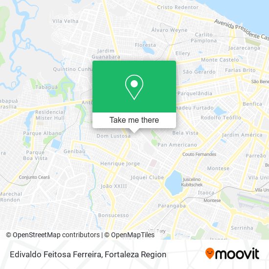 Mapa Edivaldo Feitosa Ferreira