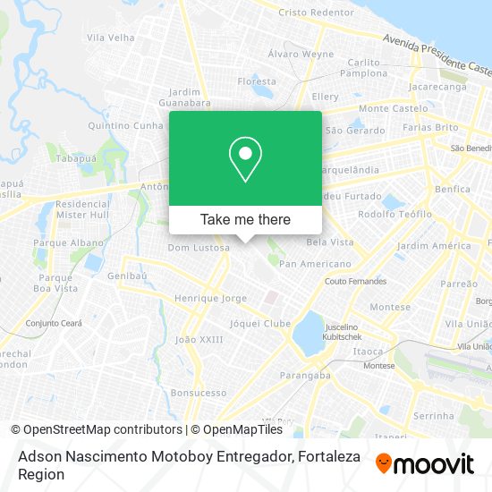 Adson Nascimento Motoboy Entregador map