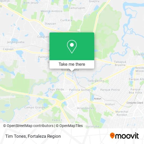 Tim Tones map