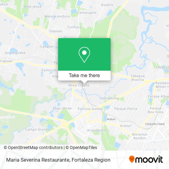 Maria Severina Restaurante map