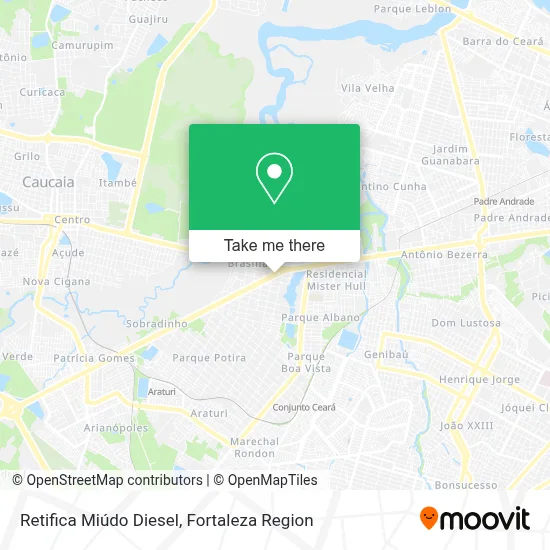 Retifica Miúdo Diesel map