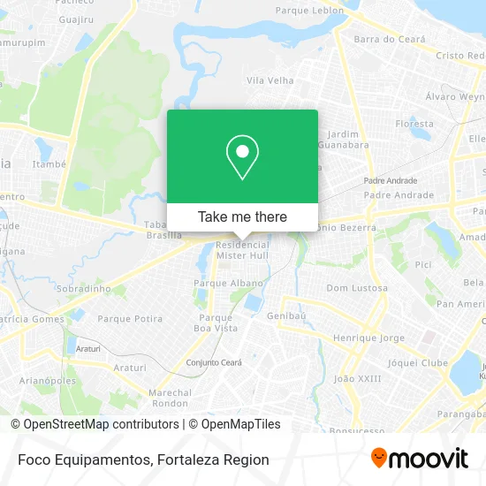 Foco Equipamentos map