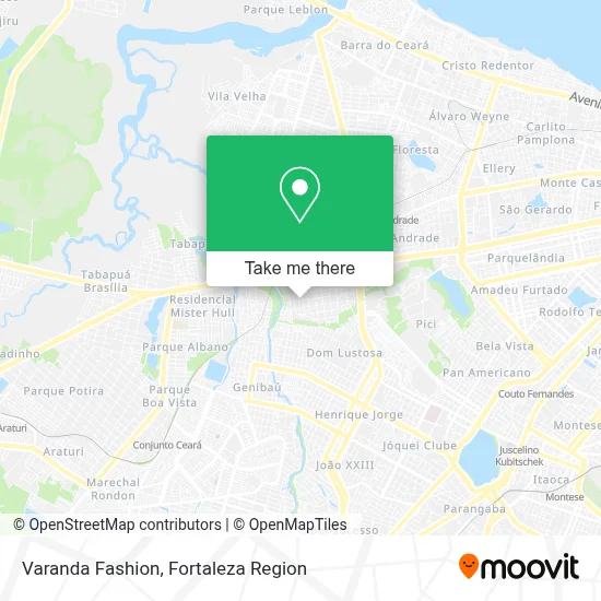 Varanda Fashion map