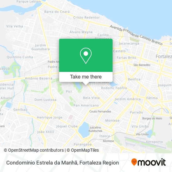 Condomínio Estrela da Manhã map