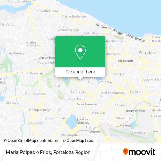 Maria Polpas e Frios map