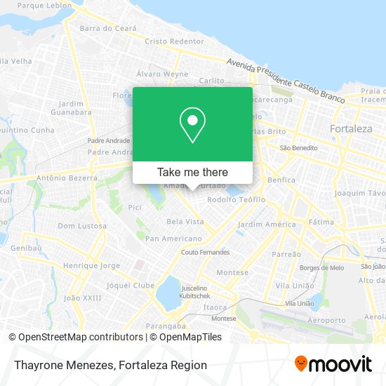 Thayrone Menezes map