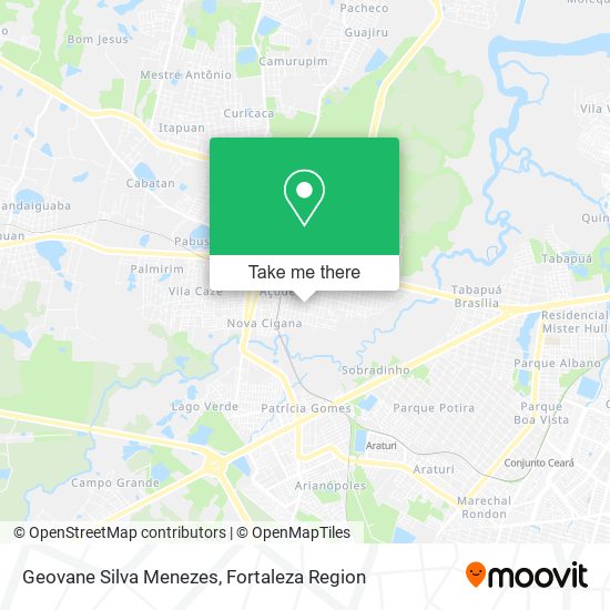 Mapa Geovane Silva Menezes