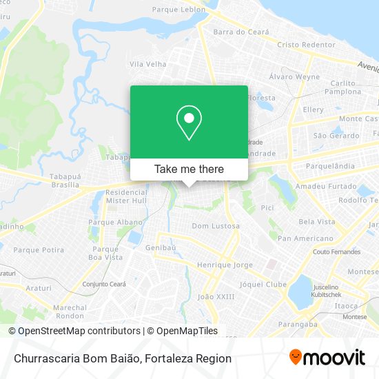 Churrascaria Bom Baião map