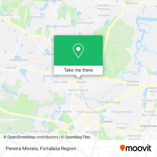 Pereira Moveis map