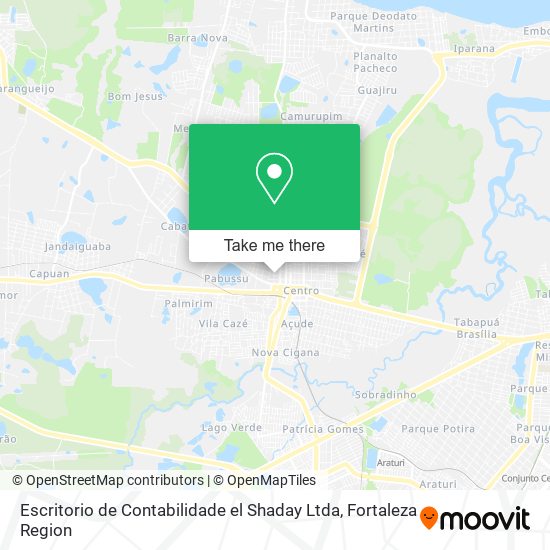 Escritorio de Contabilidade el Shaday Ltda map