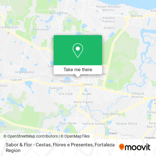 Sabor & Flor - Cestas, Flores e Presentes map