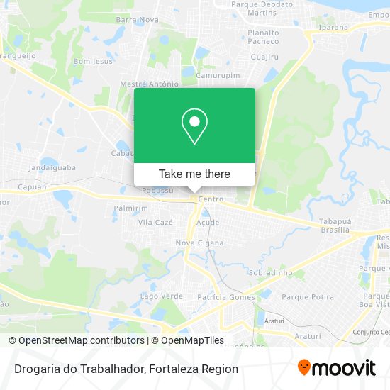 Drogaria do Trabalhador map