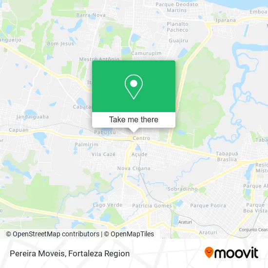 Pereira Moveis map