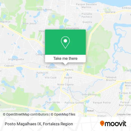 Posto Magalhaes IX map