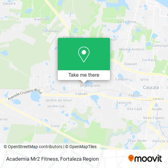 Academia Mr2 Fitness map