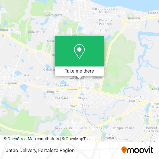 Jatao Delivery map