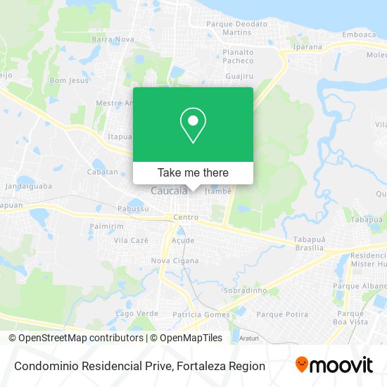 Condominio Residencial Prive map