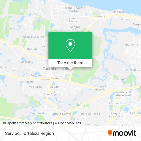 Servloq map