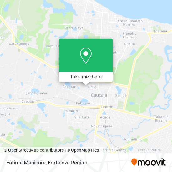 Fátima Manicure map