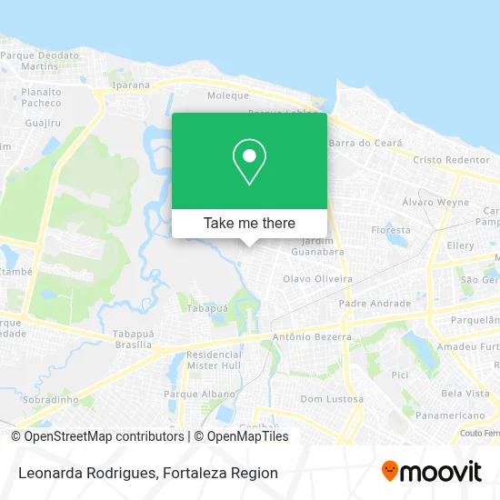 Leonarda Rodrigues map