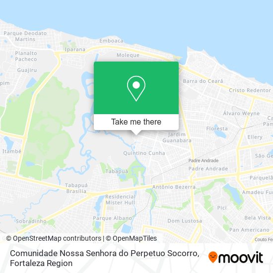 Comunidade Nossa Senhora do Perpetuo Socorro map