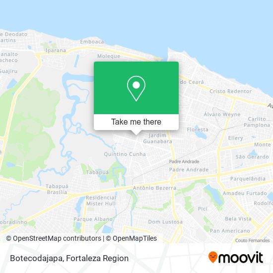 Botecodajapa map