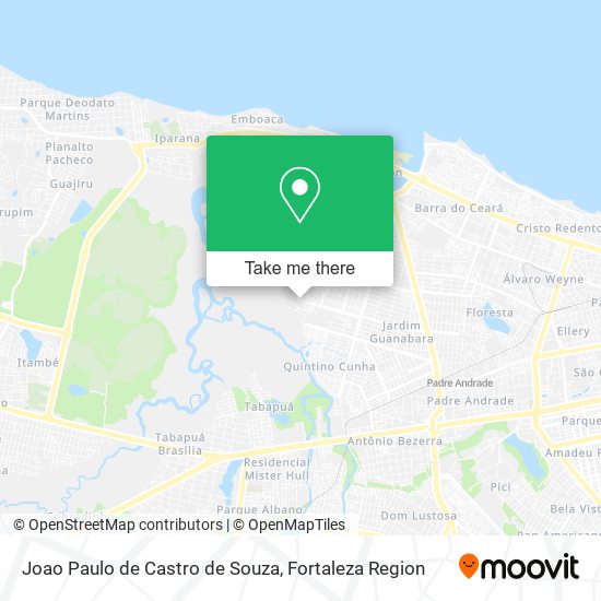 Mapa Joao Paulo de Castro de Souza