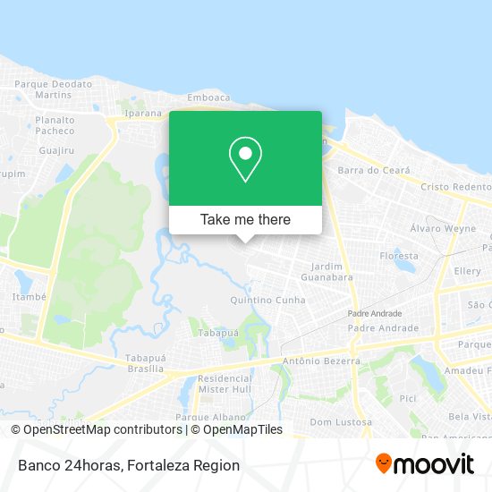 Banco 24horas map