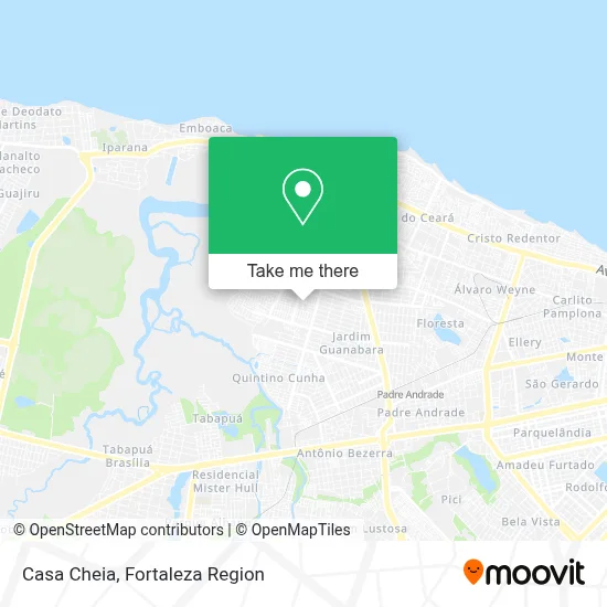 Casa Cheia map