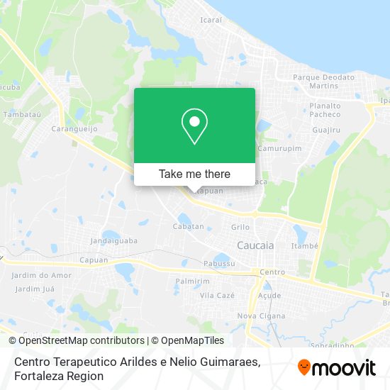 Centro Terapeutico Arildes e Nelio Guimaraes map