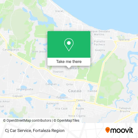 Cj Car Service map