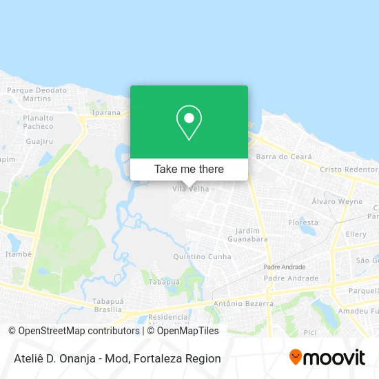 Ateliê D. Onanja - Mod map