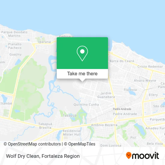 Wolf Dry Clean map