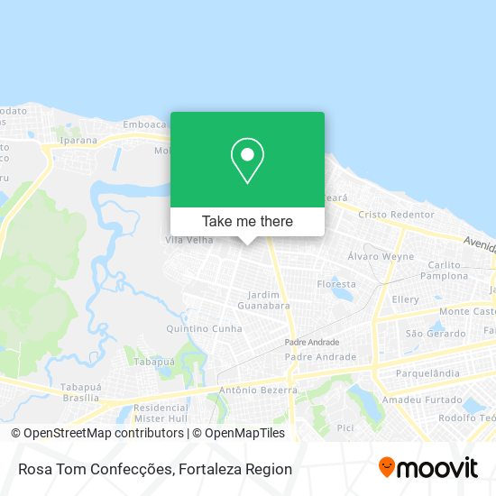 Rosa Tom Confecções map