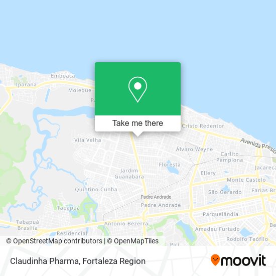 Mapa Claudinha Pharma